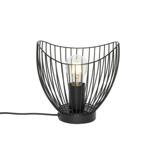 Modern table lamp black