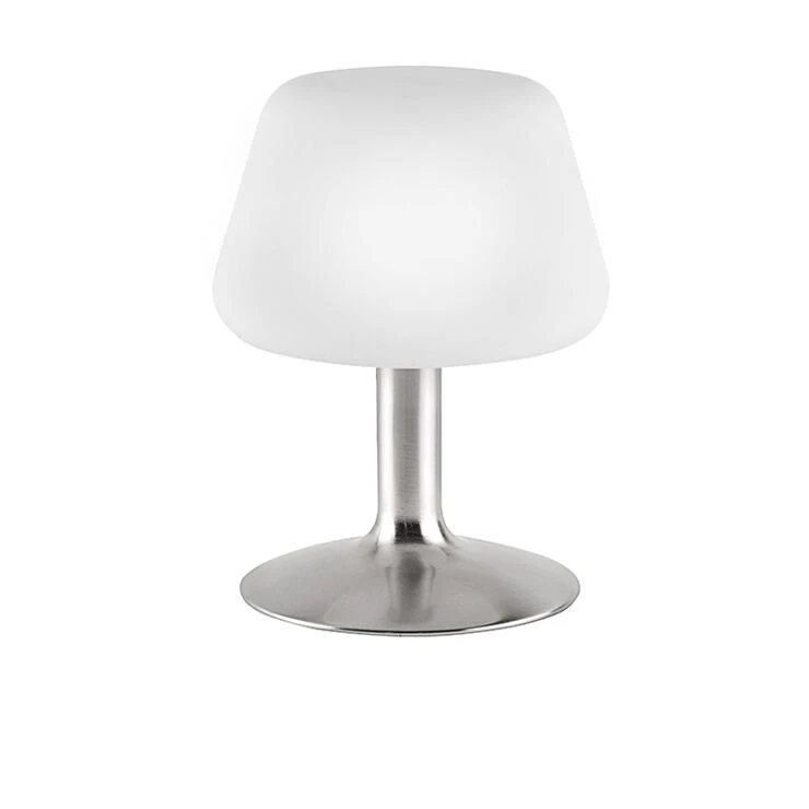 Table lamp steel with 3-step touch dimmer