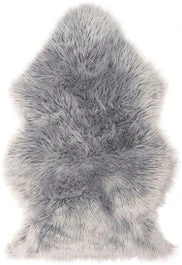 Intratuin Dierenvacht Imitatiebont Viktor Grijs 90 X 58 Cm