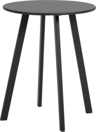 Intratuin Bijzettafel Latte Zwart D 40 H 50 Cm