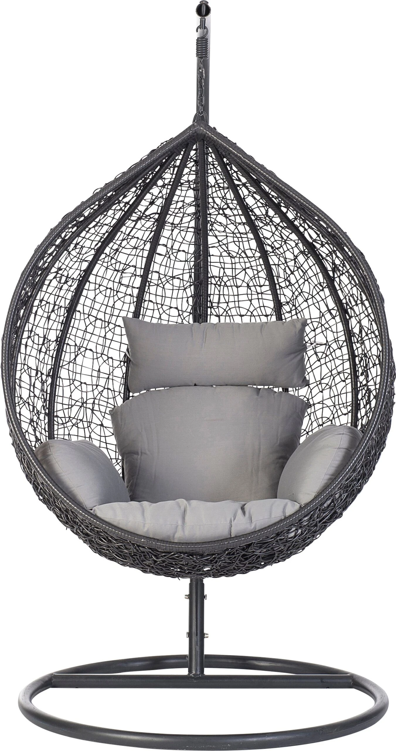 Intratuin Hangstoel In Standaard Inge Antraciet 2 Intratuin Hangstoel In Standaard Inge Antraciet - Afbeelding 2