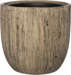 Intratuin Bloempot Ramon Beige D 22 H 21 Cm 1 Intratuin Bloempot Ramon Beige D 22 H 21 Cm