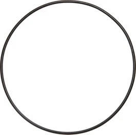 Intratuin Kersthanger Cirkel Zwart 90 X 1 X 90 Cm