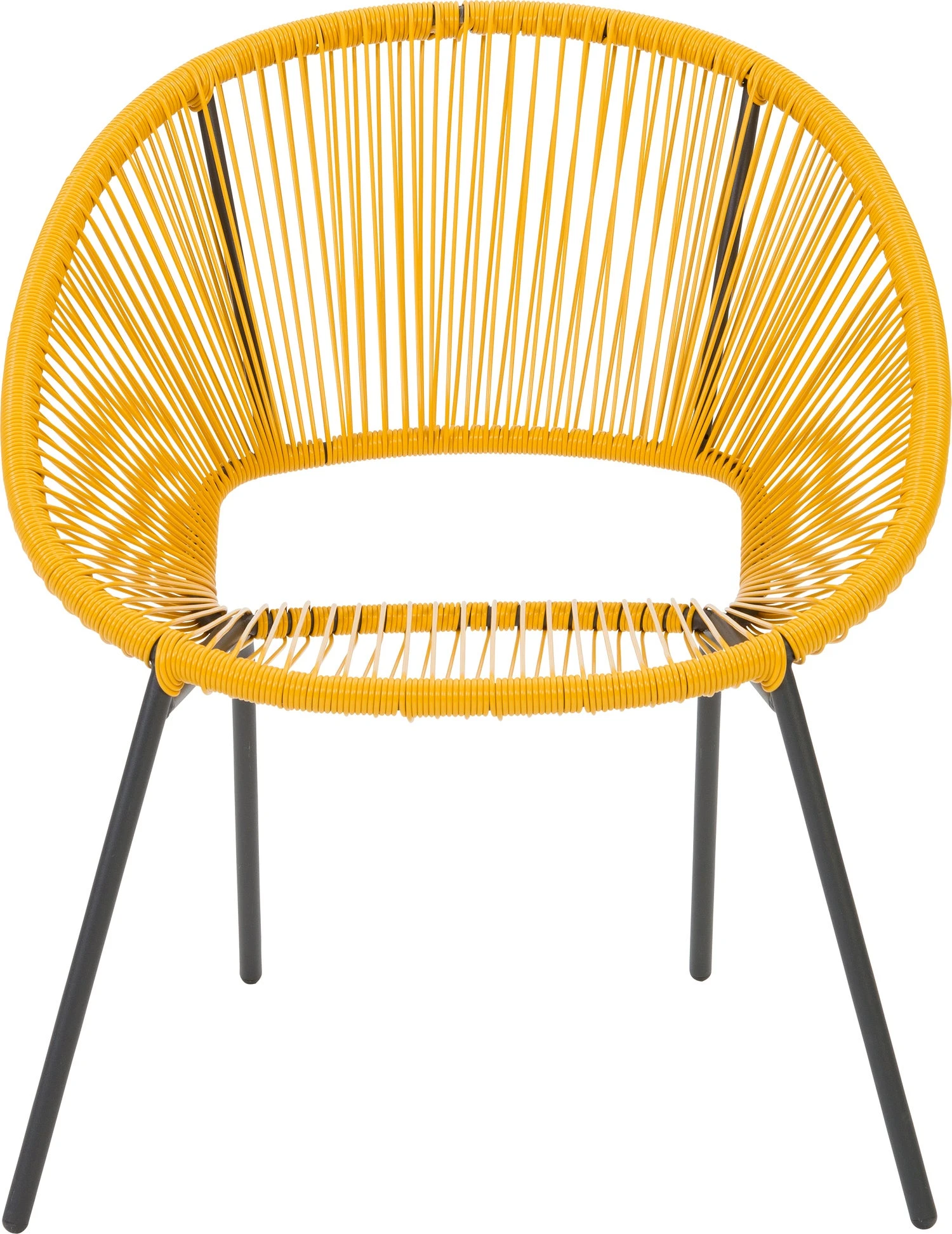 Intratuin Draadstoel Tess Geel 2 Intratuin Draadstoel Tess Geel - Afbeelding 2