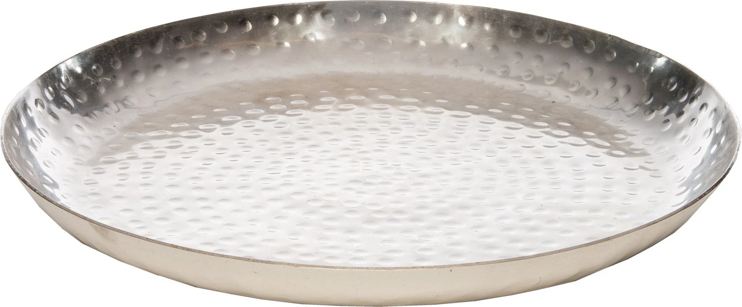 Intratuin Schaal Emma Zilver / Grijs D 30 H 4 Cm 1 Intratuin Schaal Emma Zilver / Grijs D 30 H 4 Cm