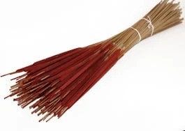 Droogbloemen Rietsigaren (Typha) Rood H 60 Cm