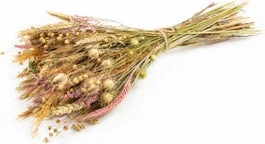 Droogbloemen Veldboeket Roze H 60 Cm