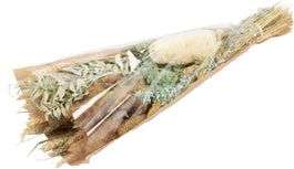 Droogbloemen Veldboeket Groen H 65 Cm