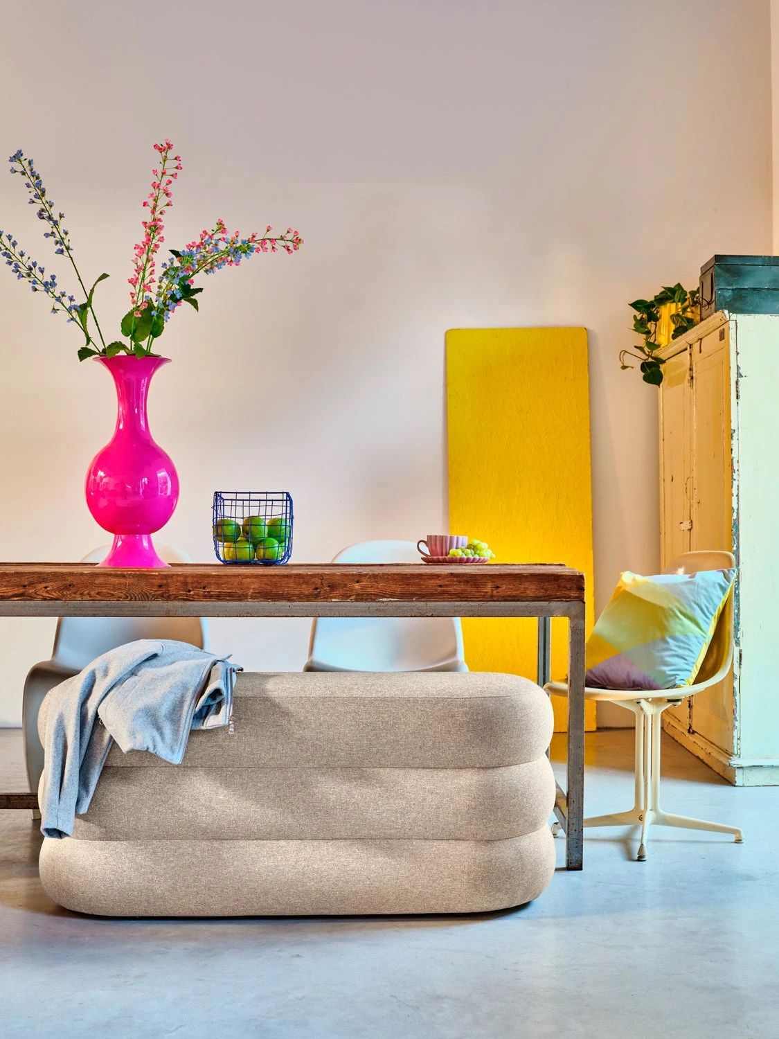 Intratuin Sierkussen Ali Paars / Blauw / Groen 45 X 45 Cm 2 Intratuin Sierkussen Ali Paars / Blauw / Groen 45 X 45 Cm - Afbeelding 2