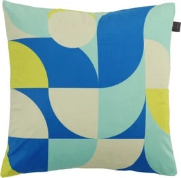 Intratuin Sierkussen Bo Blauw / Groen 45 X 45 Cm 1 Intratuin Sierkussen Bo Blauw / Groen 45 X 45 Cm