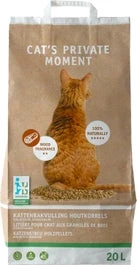 Intratuin Kattenbakvulling Houtkorrels 20 L