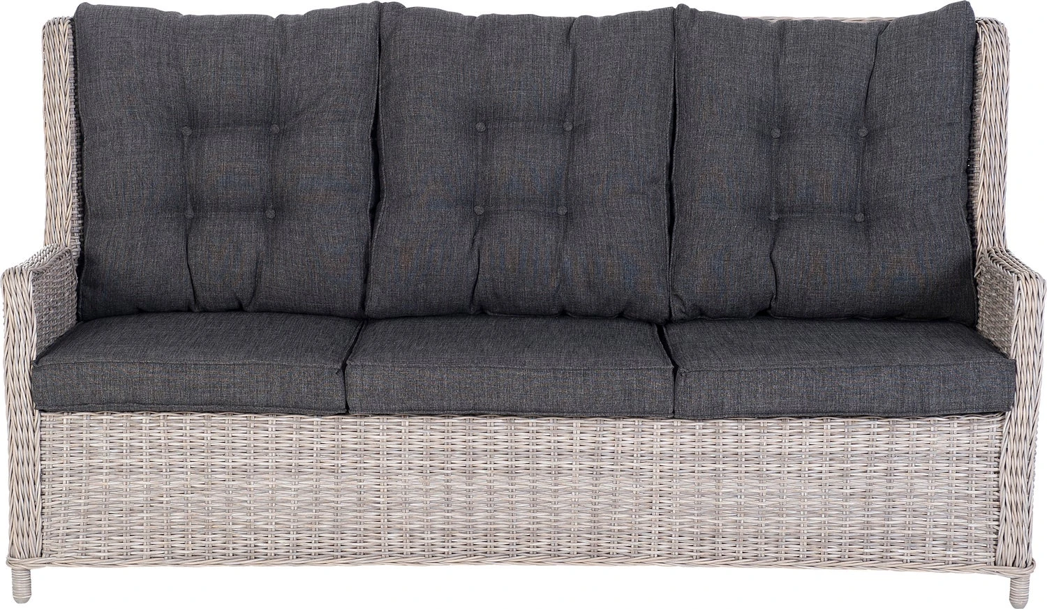 Intratuin 3-zits Loungebank Sanur Beige 2 Intratuin 3-zits Loungebank Sanur Beige - Afbeelding 2