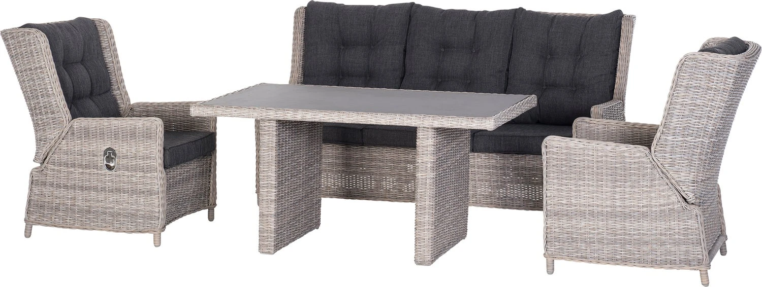 Intratuin 3-zits Loungebank Sanur Beige 5 Intratuin 3-zits Loungebank Sanur Beige - Afbeelding 5