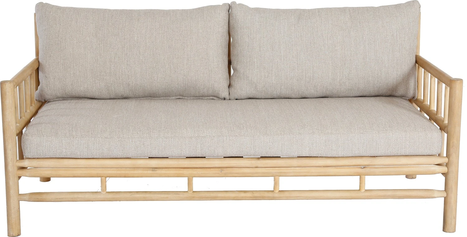 Intratuin 3-zits Loungebank Jim Naturel 2 Intratuin 3-zits Loungebank Jim Naturel - Afbeelding 2