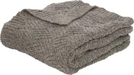 Intratuin Plaid Knit Grijs 152 X 127 Cm 1 Intratuin Plaid Knit Grijs 152 X 127 Cm