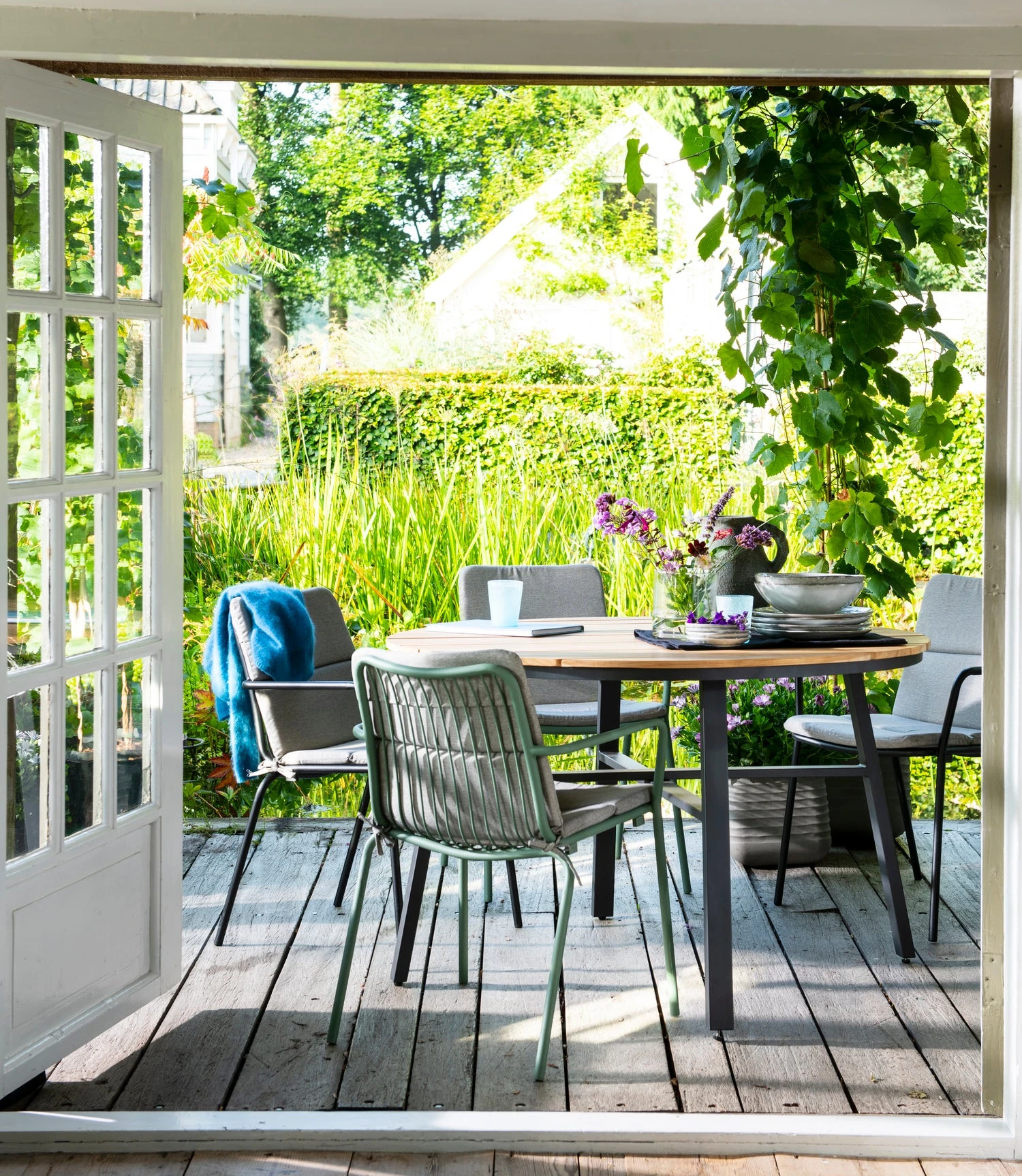 Intratuin Stapelstoel Xavi Antraciet 6 Intratuin Stapelstoel Xavi Antraciet - Afbeelding 6