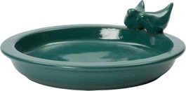 Intratuin Vogel Voeder- En Drinkschaal Emmy Blauw/groen D 32 H 11 Cm