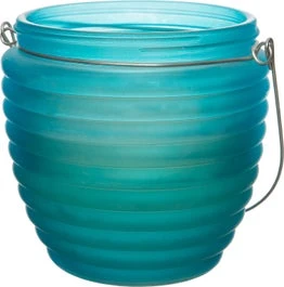 Intratuin Citronella Kaars Blauw D 12 H 11,6 Cm