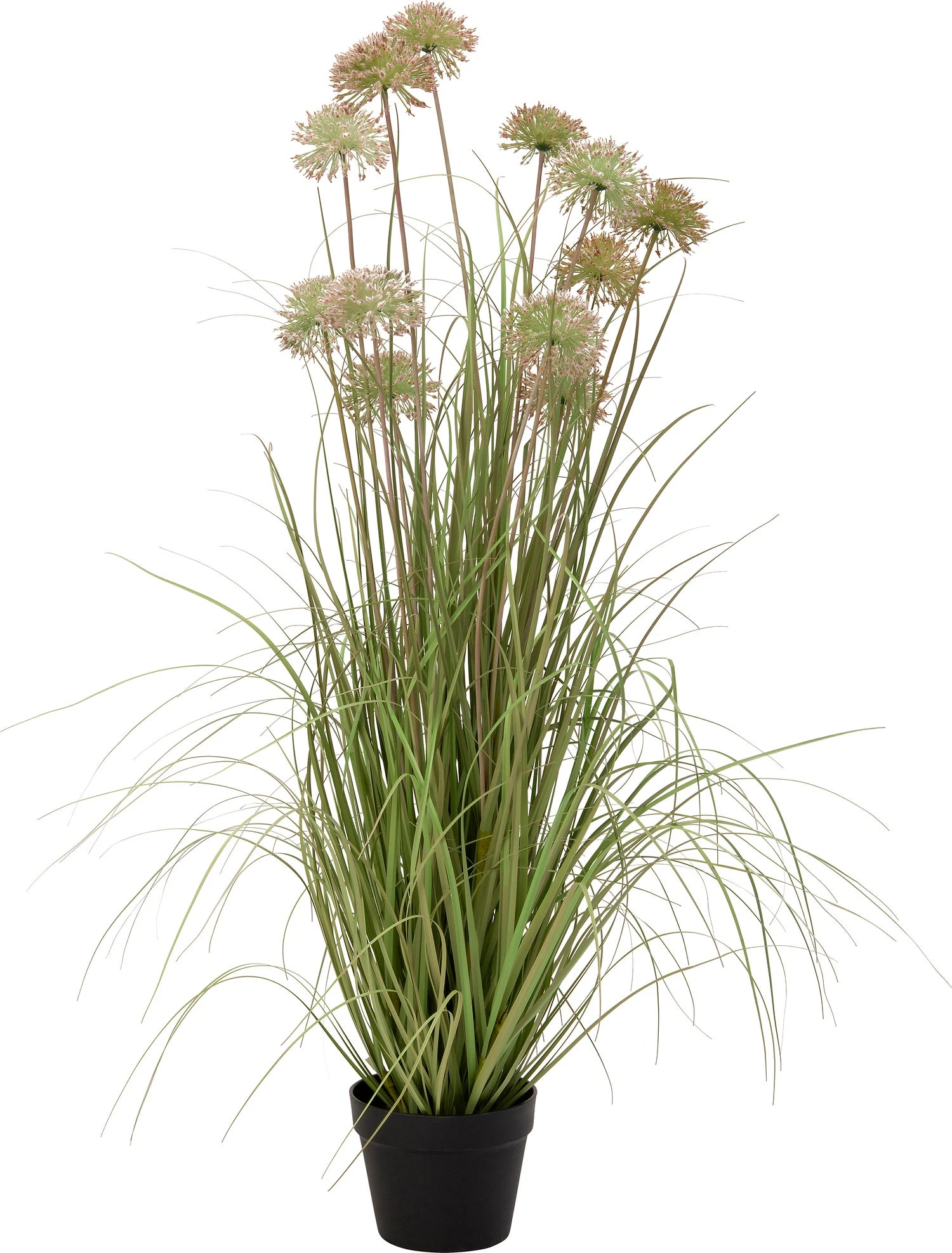 Intratuin Kunstplant Siergras Oranje Groen 95 X 95 X 115 Cm 1 Intratuin Kunstplant Siergras Oranje Groen 95 X 95 X 115 Cm