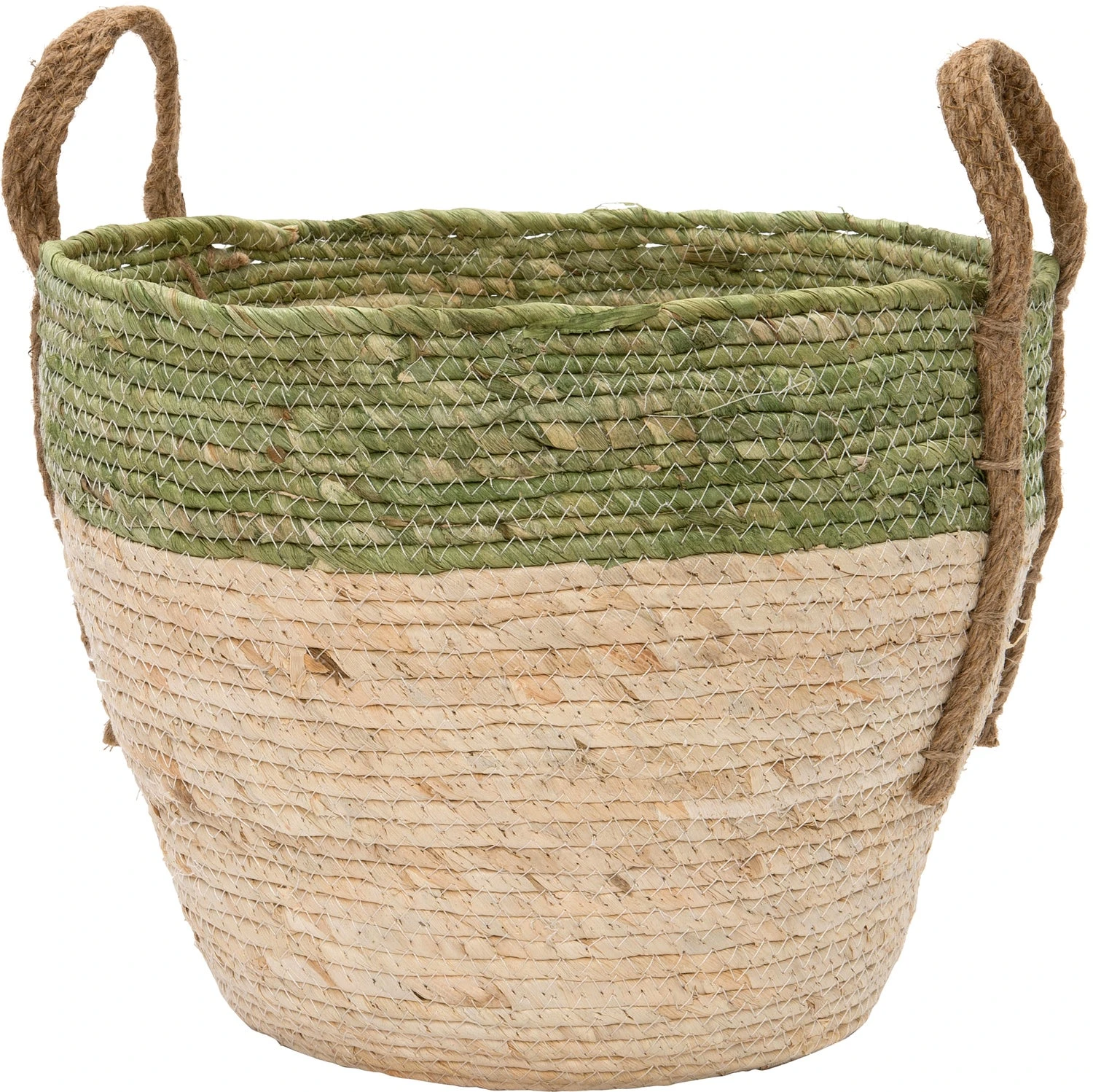 Intratuin Plantenmand Liv Groen / Naturel D 32 H 28 Cm 1 Intratuin Plantenmand Liv Groen / Naturel D 32 H 28 Cm