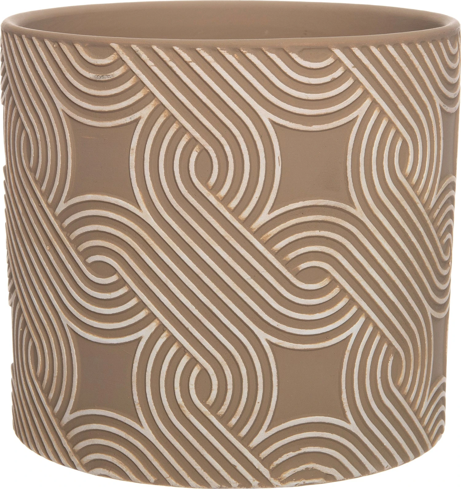 Intratuin Bloempot Yaro Grijs D 13,5 H 12,5 Cm 1 Intratuin Bloempot Yaro Grijs D 13,5 H 12,5 Cm