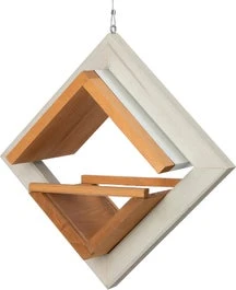 Intratuin Vogelvoederhuis Kubus Wit 39 X 19 X 39 Cm 1 Intratuin Vogelvoederhuis Kubus Wit 39 X 19 X 39 Cm