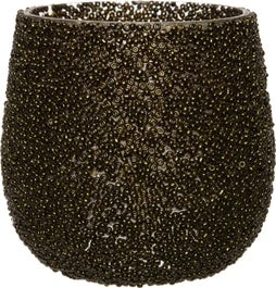 Intratuin Waxinelichthouder Puk Groen D 10 H 10 Cm 1 Intratuin Waxinelichthouder Puk Groen D 10 H 10 Cm