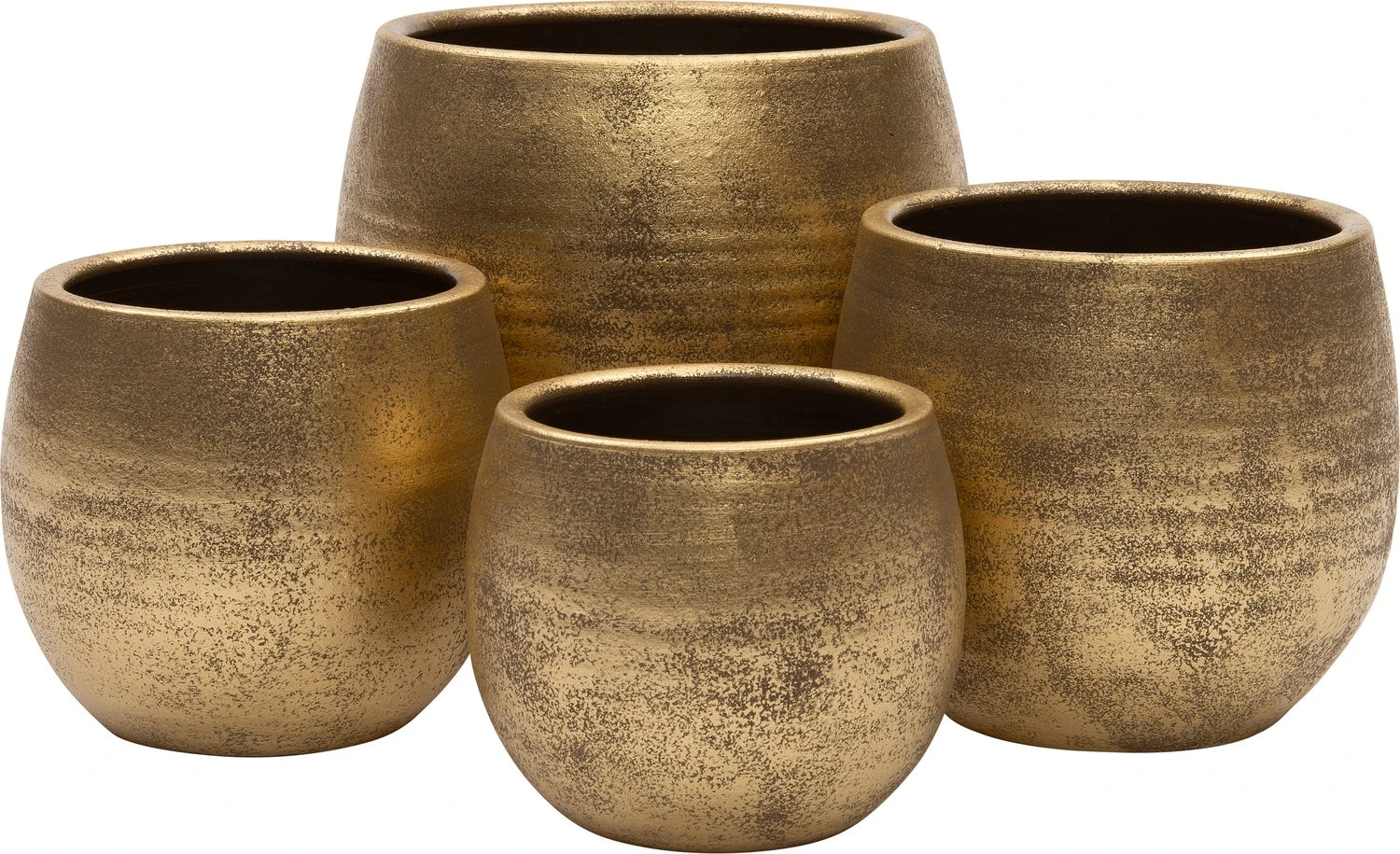 Intratuin Bloempot Giorgio Goud D 18 H 16 Cm 2 Intratuin Bloempot Giorgio Goud D 18 H 16 Cm - Afbeelding 2