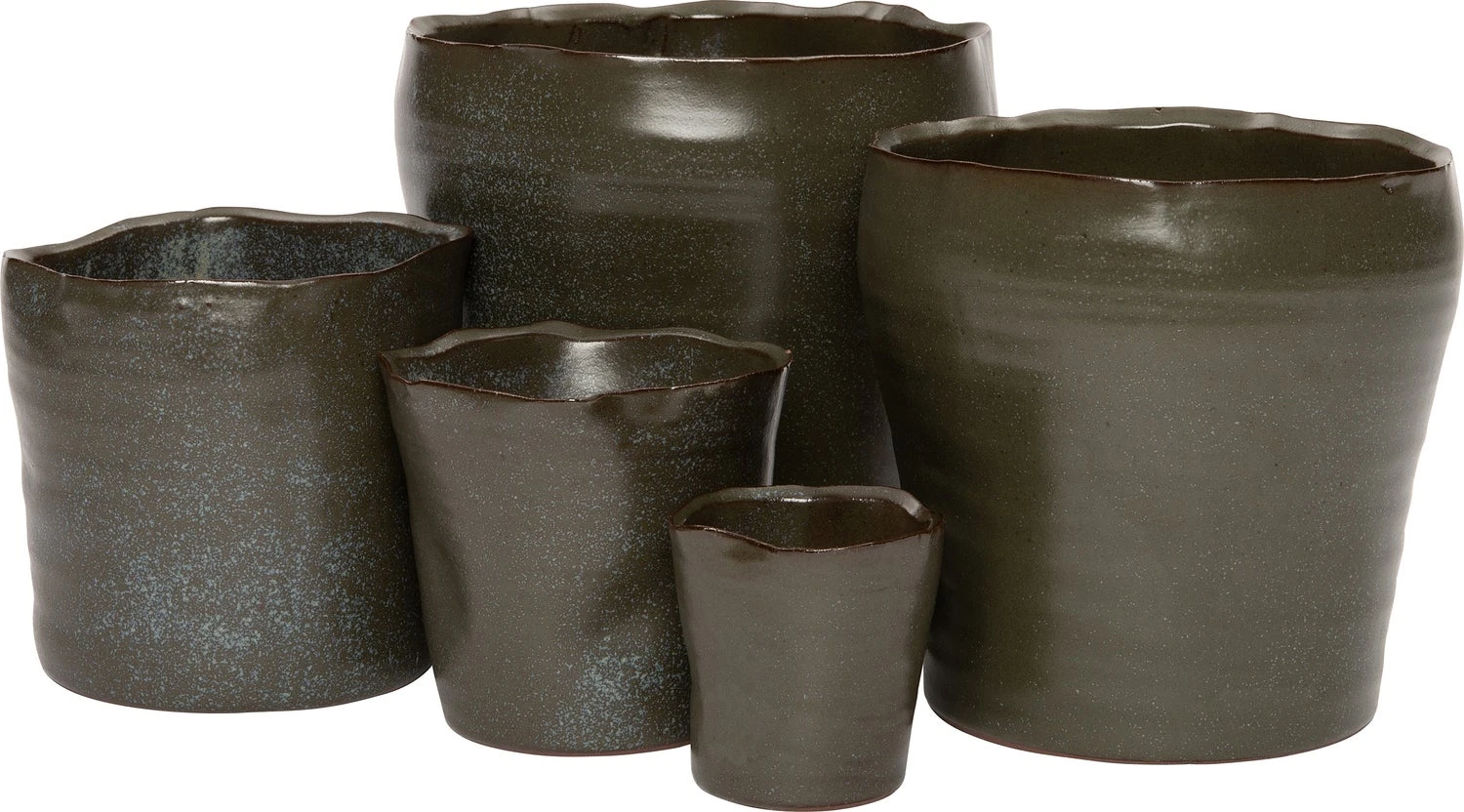 Intratuin Bloempot Benthe Groen D 19 H 19 Cm 2 Intratuin Bloempot Benthe Groen D 19 H 19 Cm - Afbeelding 2