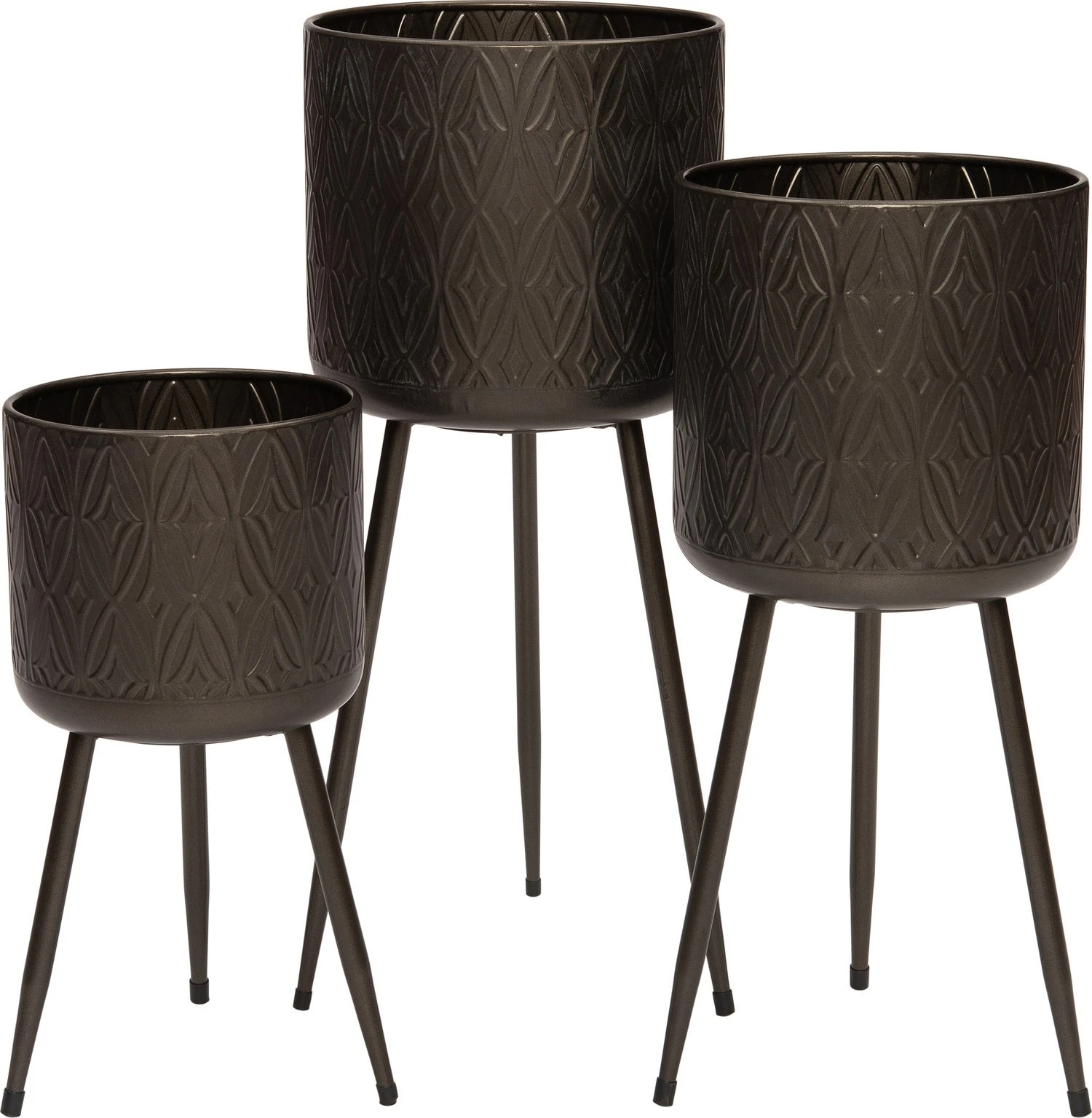 Intratuin Bloempot Op Poten Eliza Zwart D 25 H 50 Cm 2 Intratuin Bloempot Op Poten Eliza Zwart D 25 H 50 Cm - Afbeelding 2