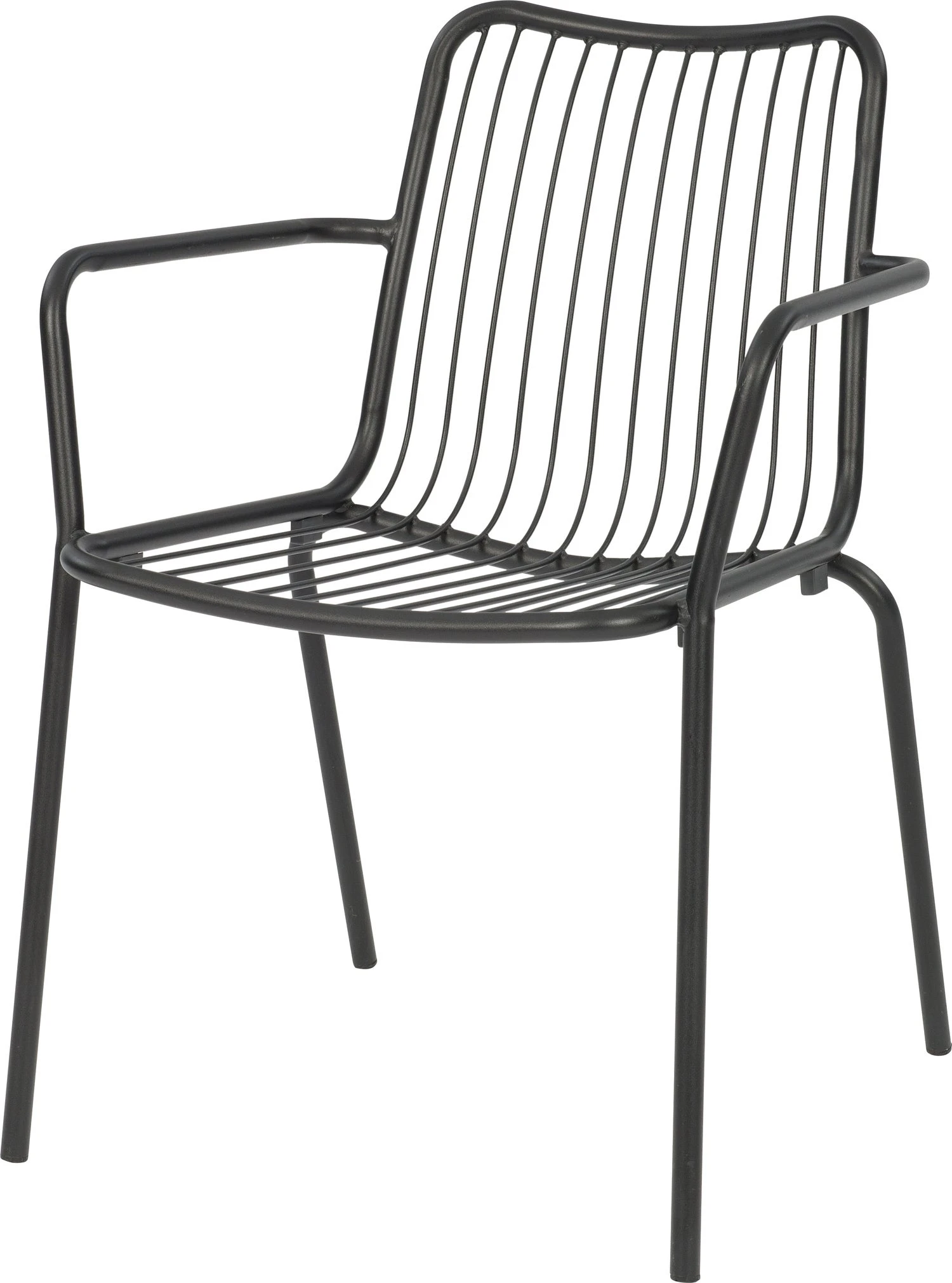 Intratuin 4-zits Diningset Flore Antraciet Met Xavi Zwart 2 Intratuin 4-zits Diningset Flore Antraciet Met Xavi Zwart - Afbeelding 2