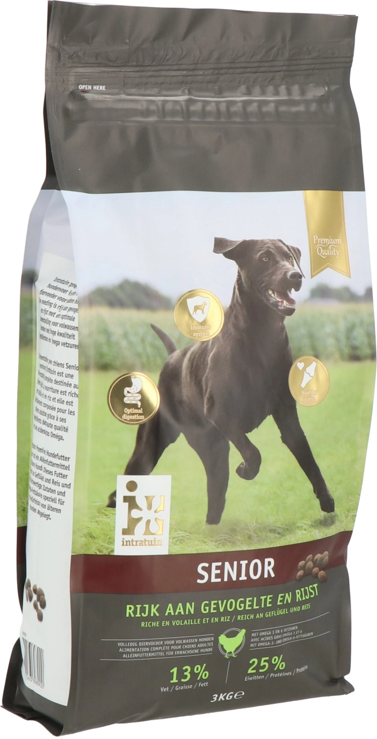 Intratuin Premium Hondenvoeding Senior 3 Kg 2 Intratuin Premium Hondenvoeding Senior 3 Kg - Afbeelding 2