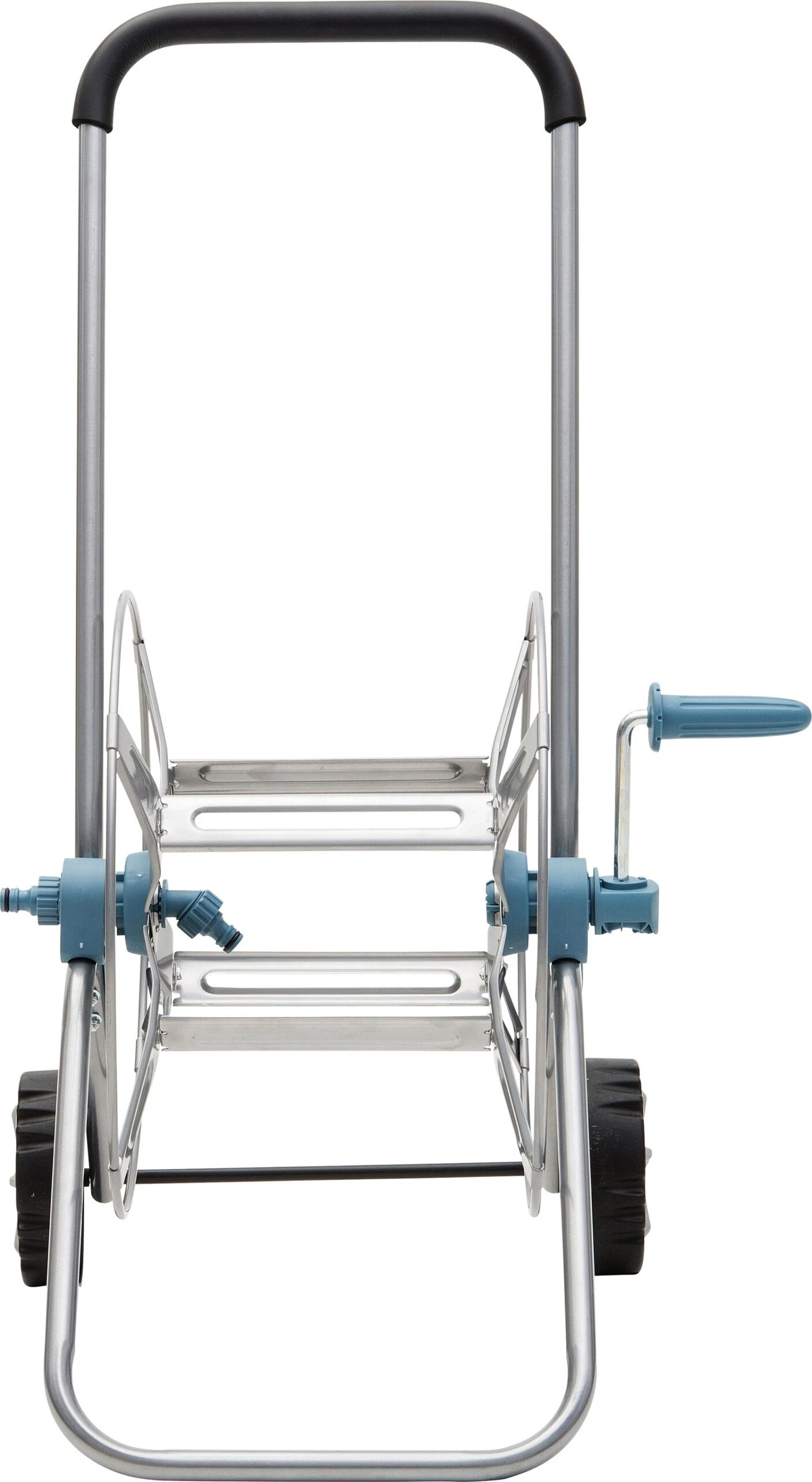 Intratuin Premium Slangenwagen Grijs / Blauw 3 Intratuin Premium Slangenwagen Grijs / Blauw - Afbeelding 3