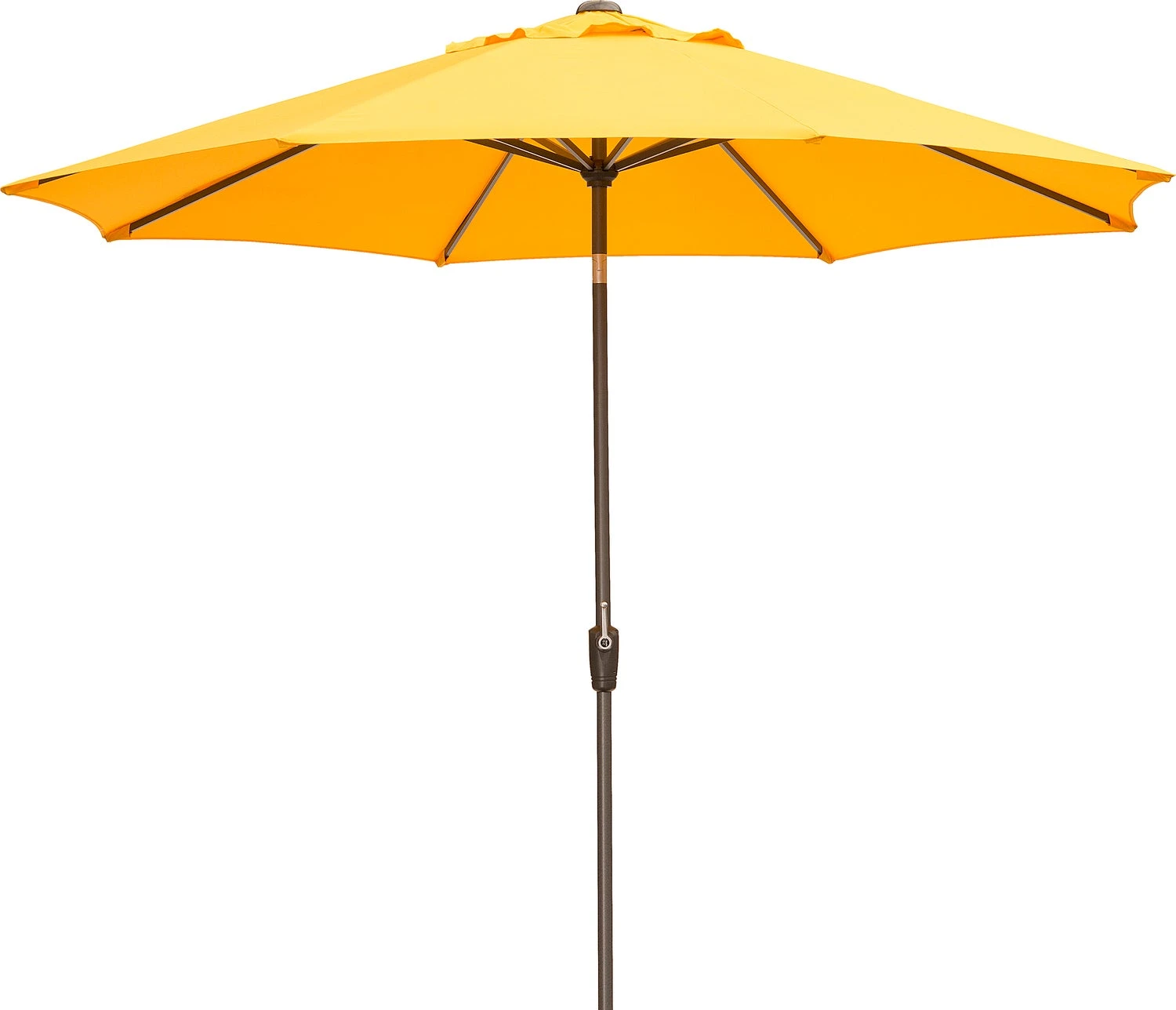 Intratuin Parasol Trinidad Geel 80+UV D 300 Cm 1 Intratuin Parasol Trinidad Geel 80+UV D 300 Cm