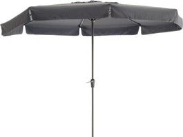 Intratuin Parasol Chios Grijs 80+UV D 350 Cm