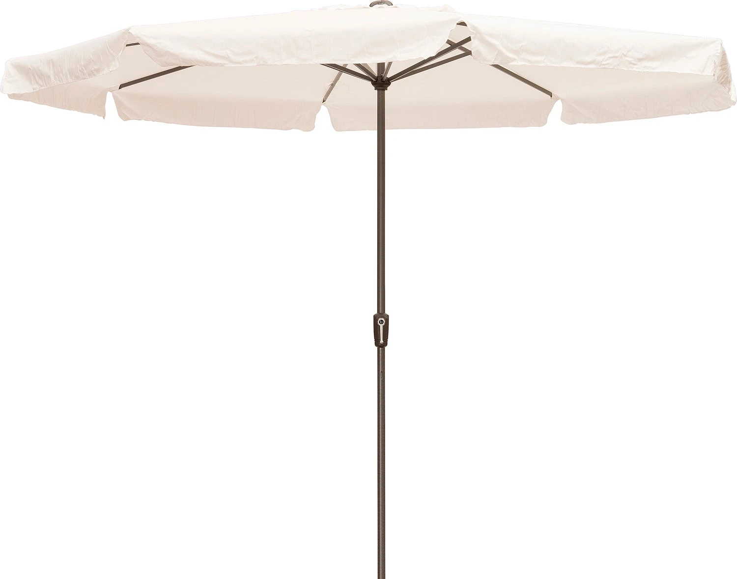 Intratuin Parasol Chios Wit 80+UV D 350 Cm 1 Intratuin Parasol Chios Wit 80+UV D 350 Cm