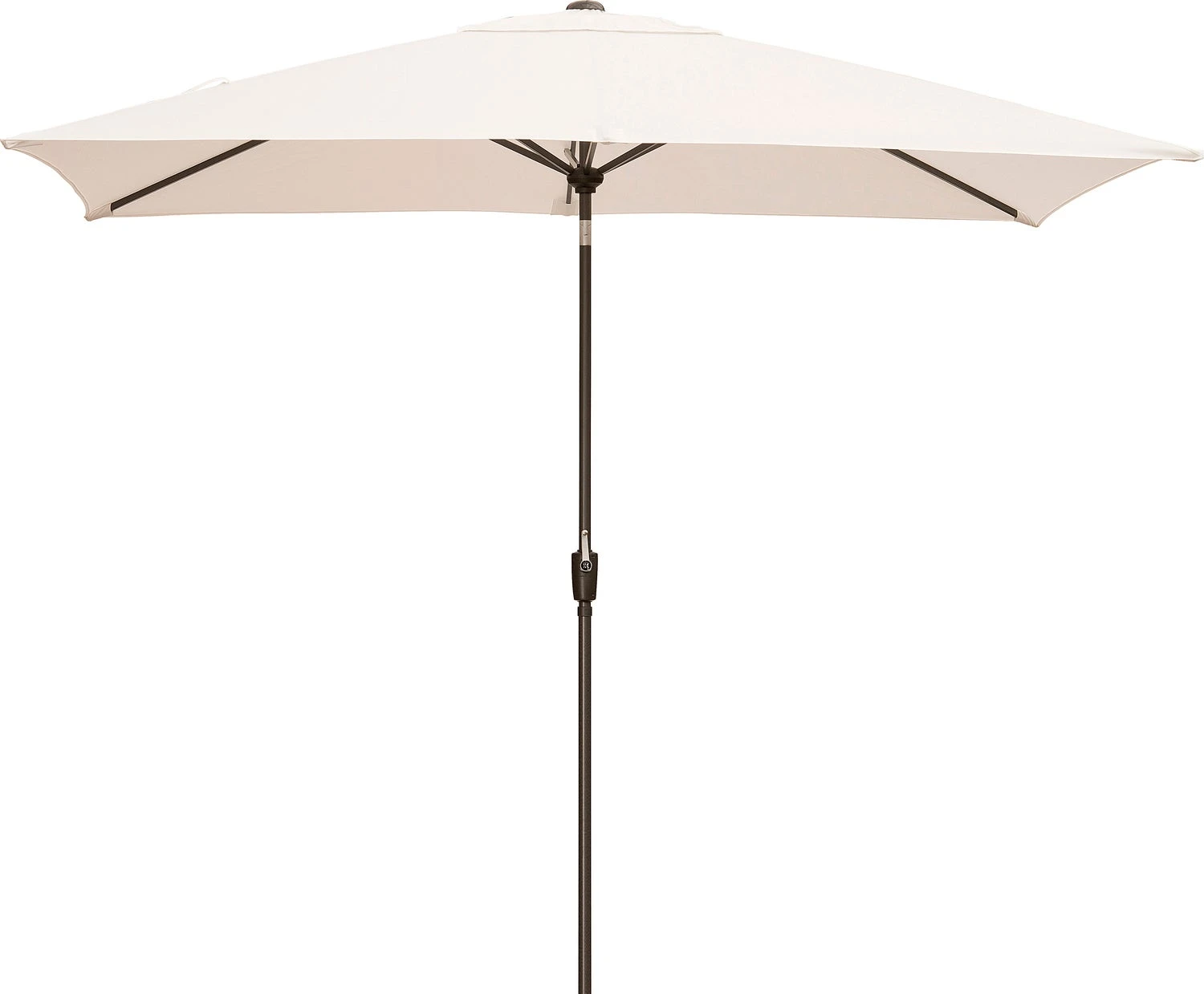 Intratuin Parasol Cadiz Wit 80+UV 300 X 200 Cm 1 Intratuin Parasol Cadiz Wit 80+UV 300 X 200 Cm