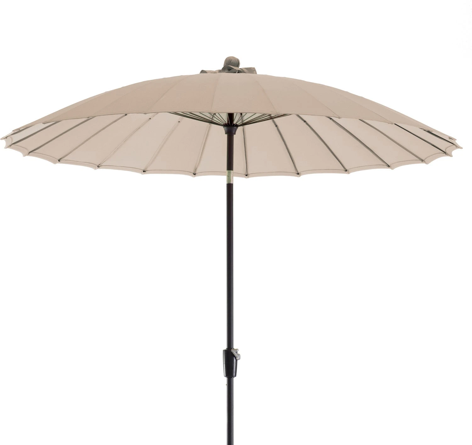 Intratuin Parasol Shanghai Taupe 80+UV D 300 Cm 1 Intratuin Parasol Shanghai Taupe 80+UV D 300 Cm