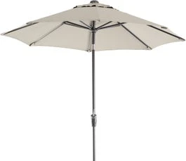 Intratuin Parasol Trinidad Beige 80+UV D 300 Cm