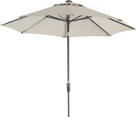 Intratuin Parasol Trinidad Crème 80+UV D 250 Cm 1 Intratuin Parasol Trinidad Crème 80+UV D 250 Cm
