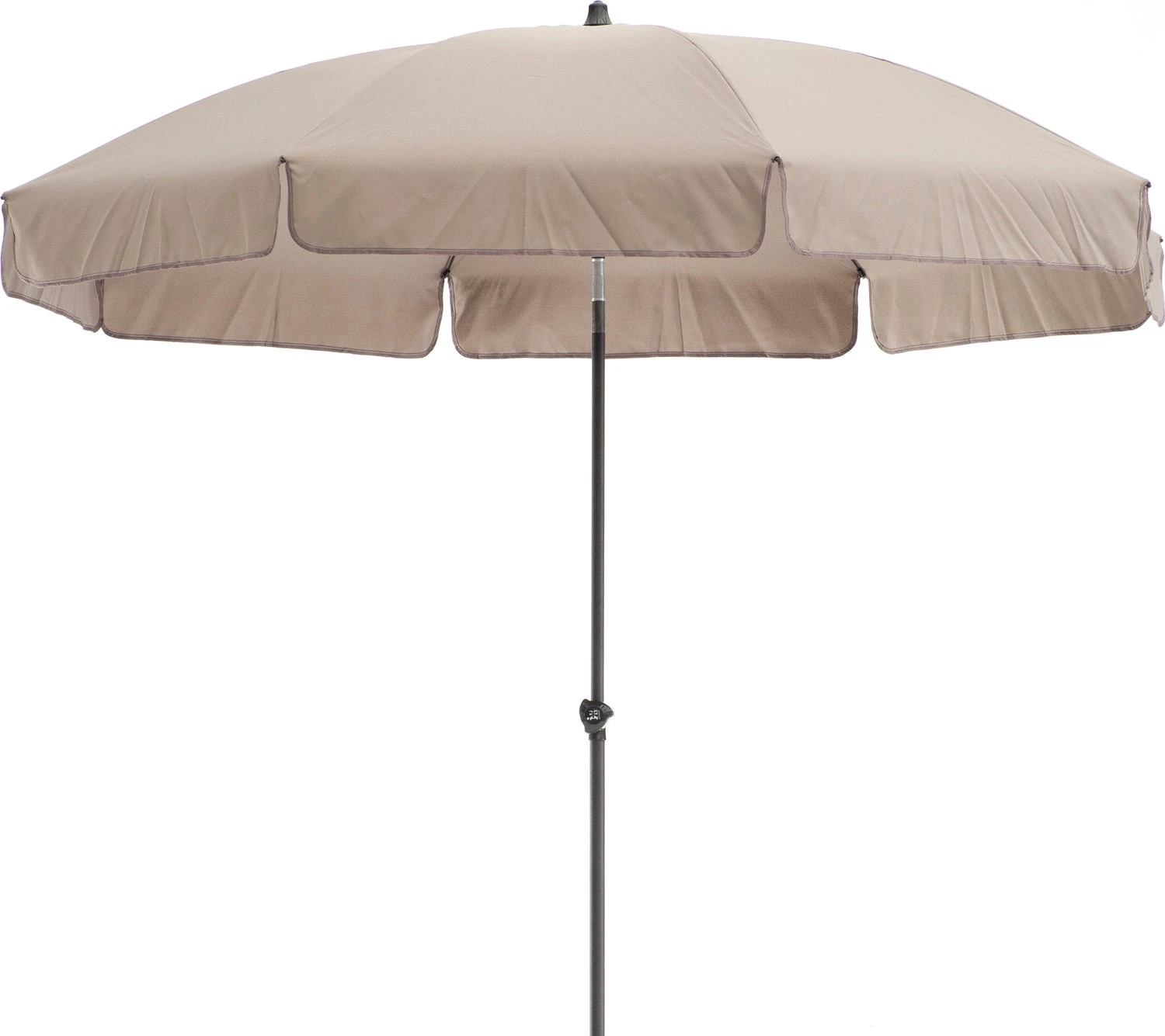 Intratuin Parasol Haiti Taupe 80+UV D 200 Cm 1 Intratuin Parasol Haiti Taupe 80+UV D 200 Cm