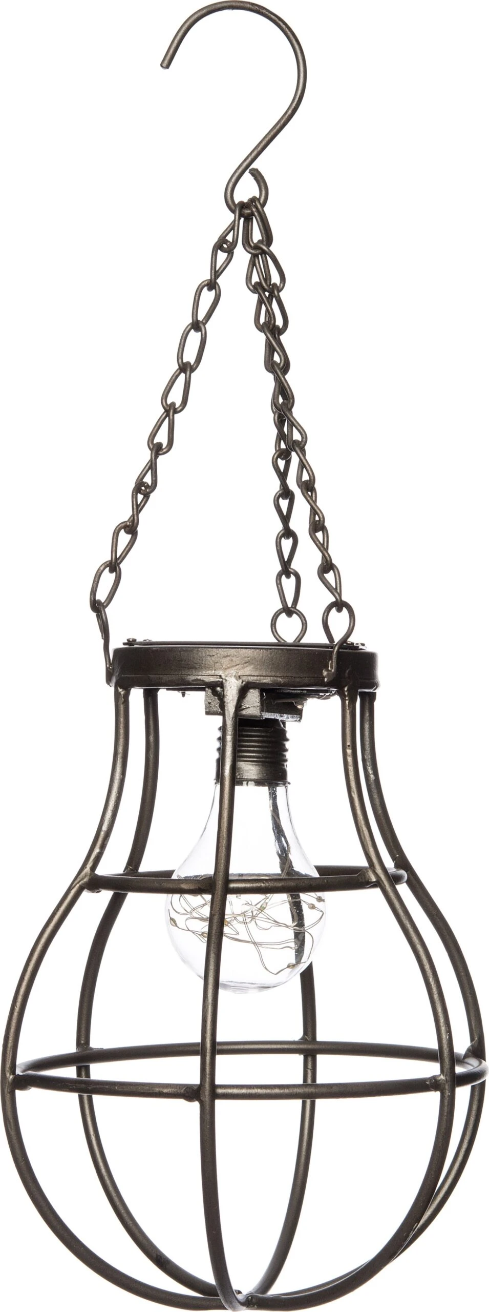 Intratuin LED Hanglamp D 18 H 46 Cm Grijs 1 Intratuin LED Hanglamp D 18 H 46 Cm Grijs