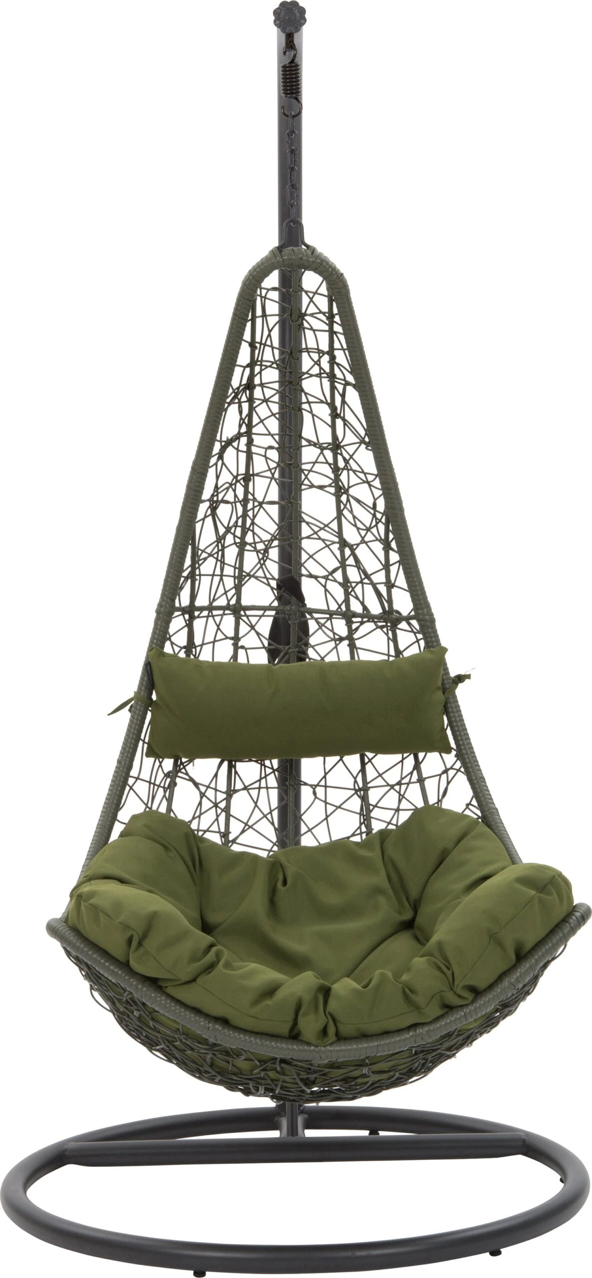 Intratuin Hangstoel In Standaard Legergroen 2 Intratuin Hangstoel In Standaard Legergroen - Afbeelding 2