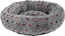 Intratuin Kattenmand Stip Grijs D 45 H 12 Cm