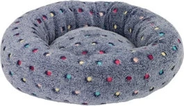 Intratuin Kattenmand Stip Blauw D 45 H 12 Cm