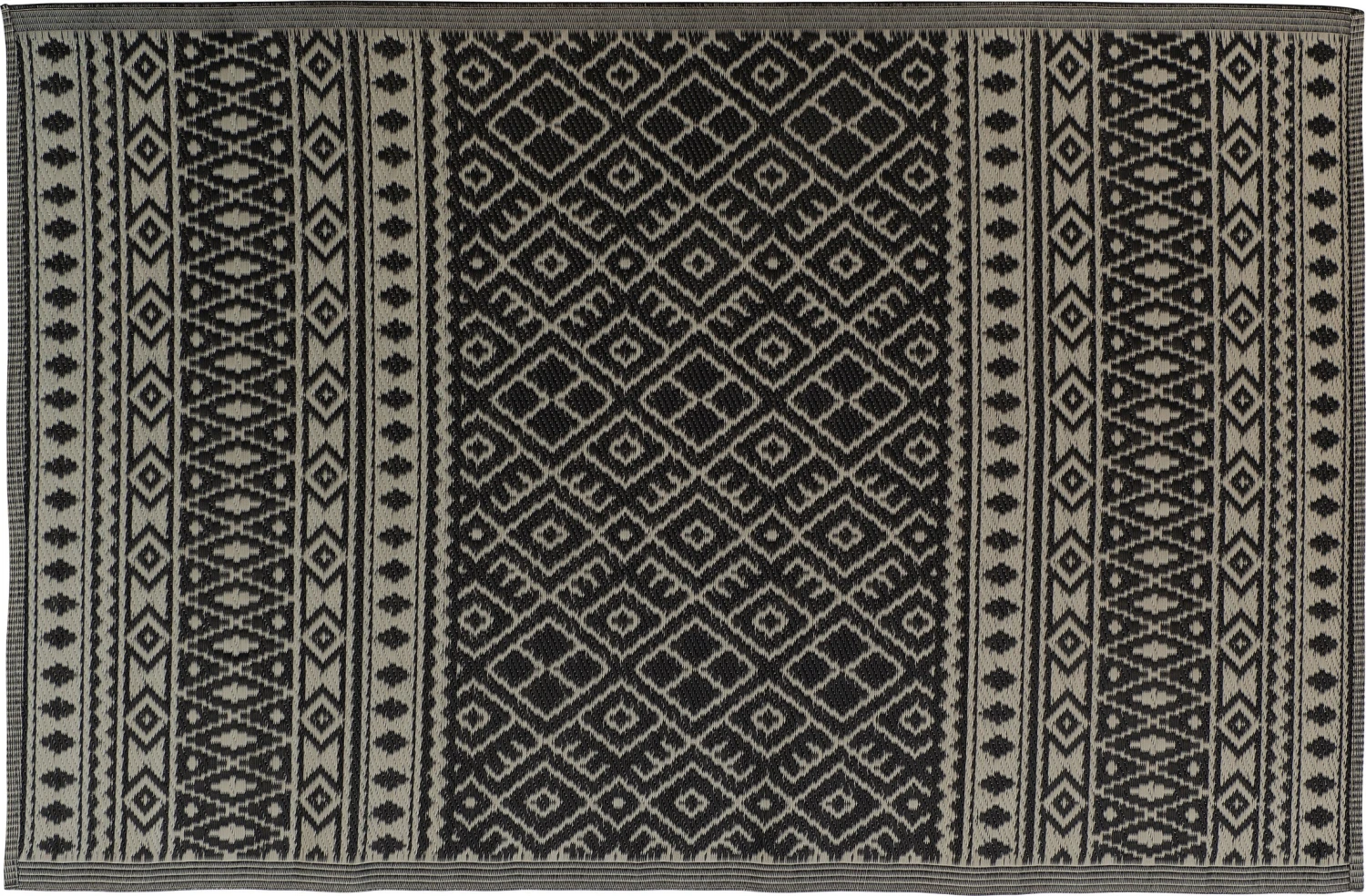 Intratuin Buitenkleed Wit / Zwart 180 X 120 Cm 2 Intratuin Buitenkleed Wit / Zwart 180 X 120 Cm - Afbeelding 2