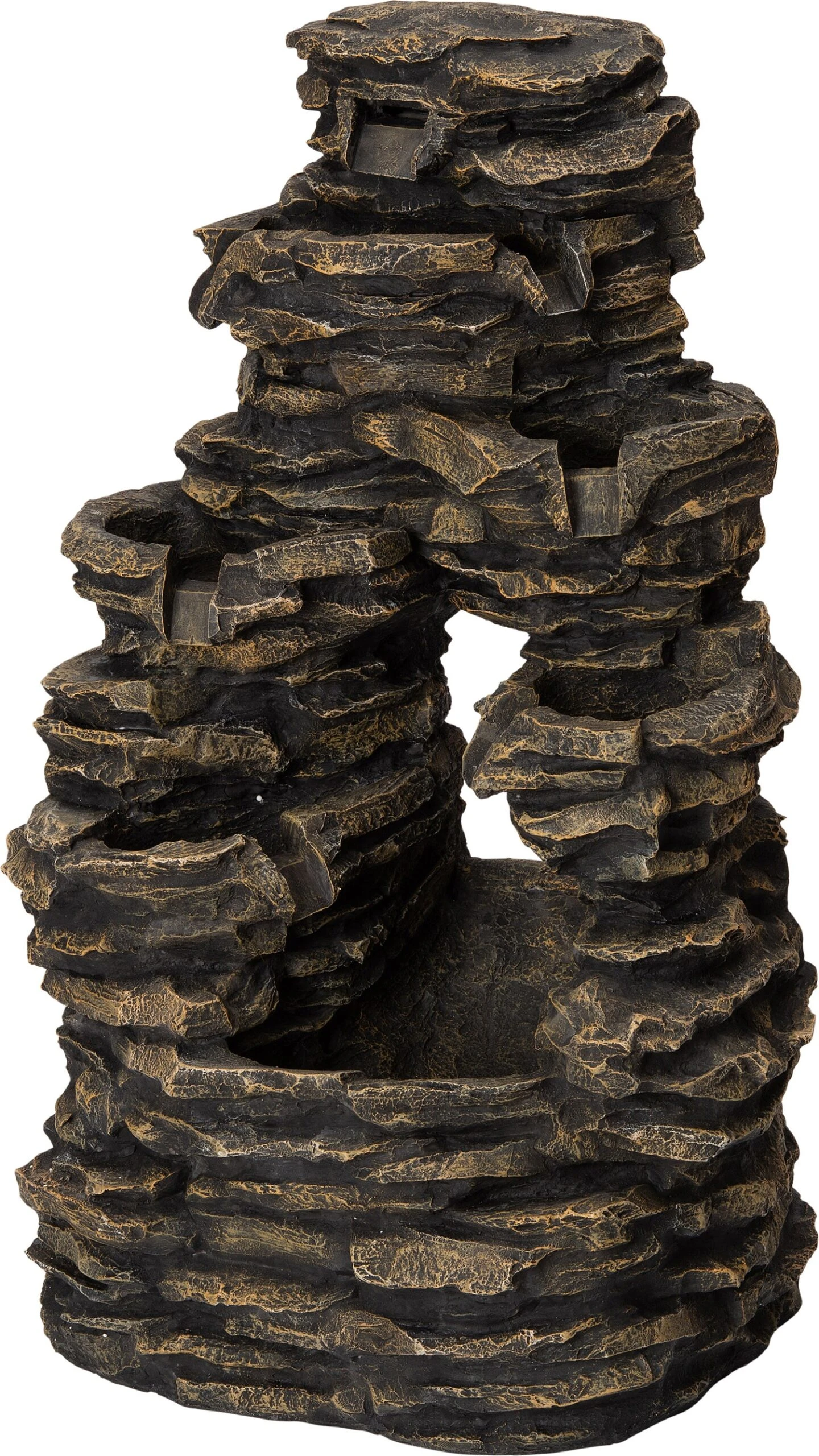 Intratuin Waterornament Wateval Met LED Verlichting Grijs 62 X 48 X 97 Cm 1 Intratuin Waterornament Wateval Met LED Verlichting Grijs 62 X 48 X 97 Cm