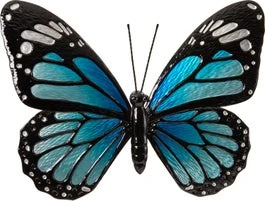 Intratuin Muurdecoratie Vlinder Blauw 47 X 33 X 3 Cm 1 Intratuin Muurdecoratie Vlinder Blauw 47 X 33 X 3 Cm