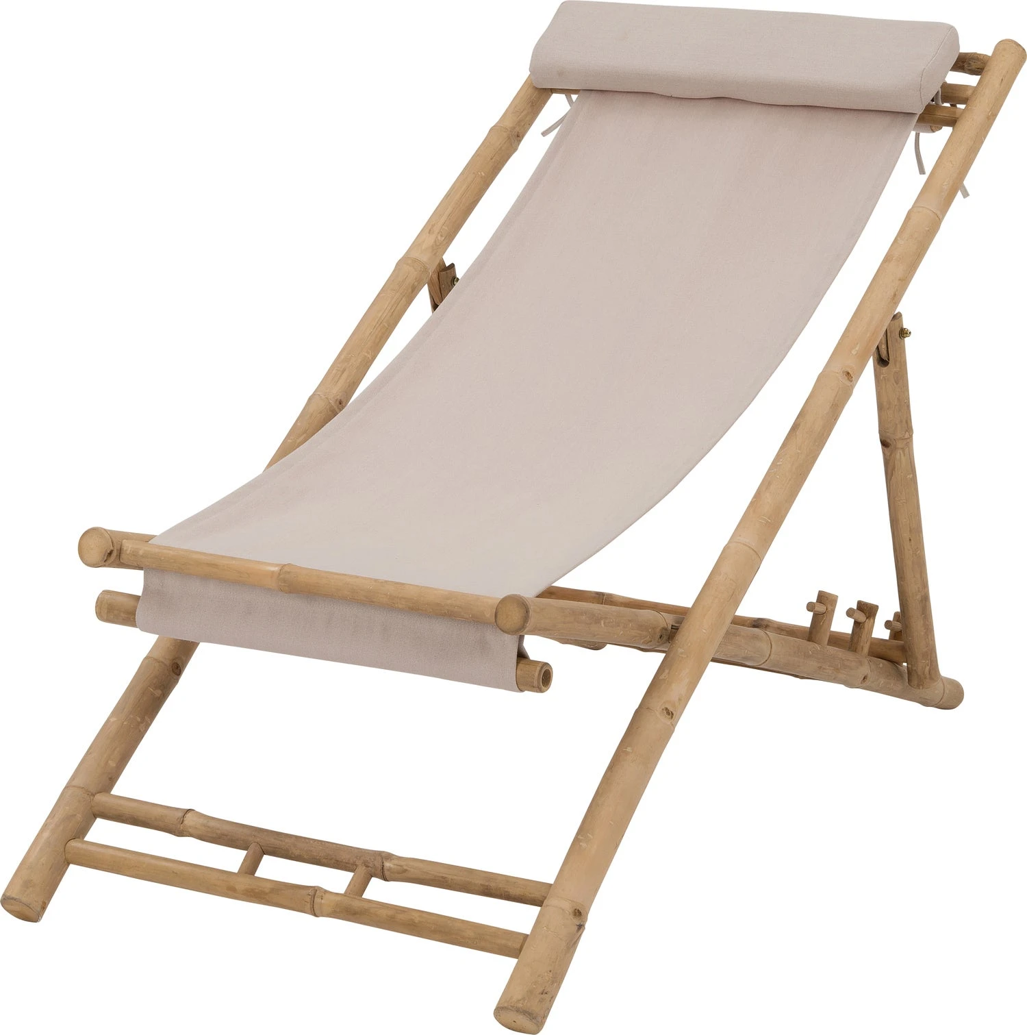 Intratuin Strandstoel Crème 3 Intratuin Strandstoel Crème - Afbeelding 3