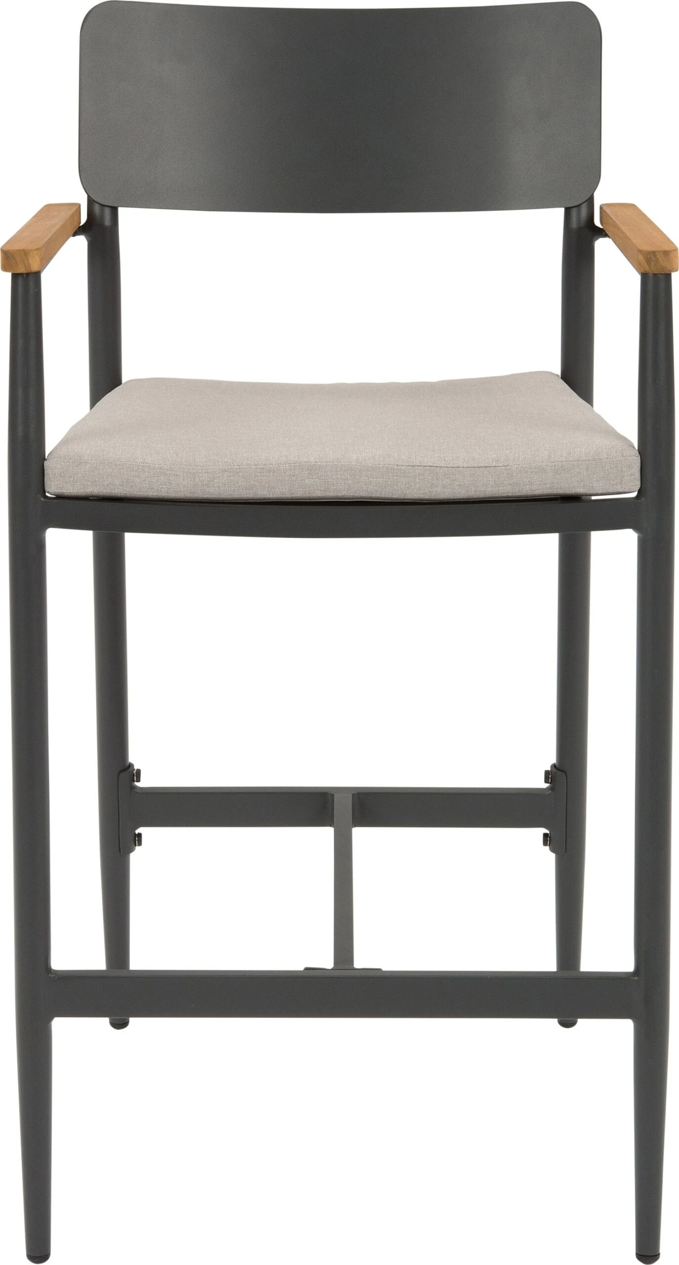 Intratuin Barstoel Suze Antraciet 2 Intratuin Barstoel Suze Antraciet - Afbeelding 2